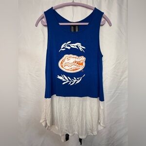 Florida Gators Game Day Couture Sleeveless Top Size Medium